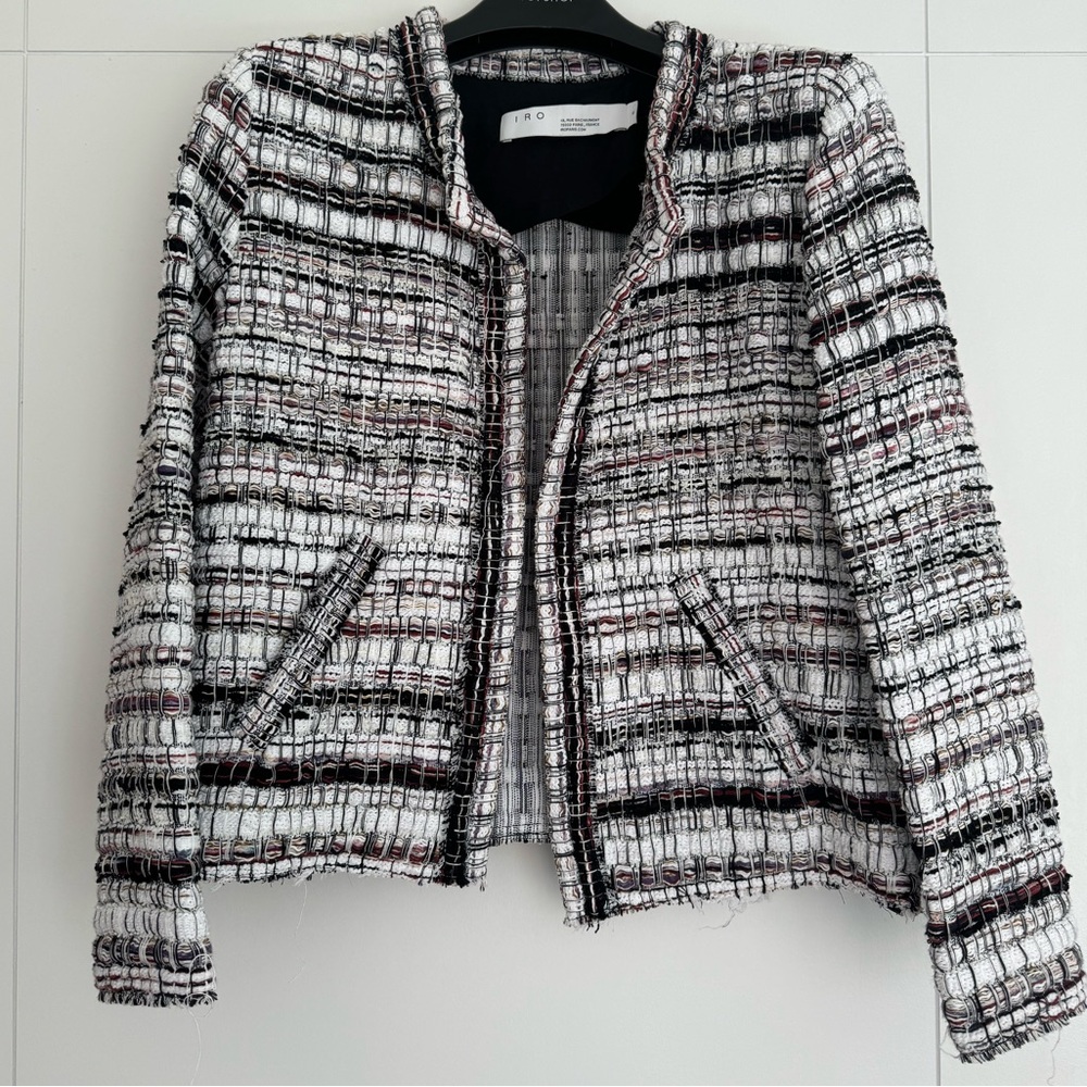 IRO tweed jacket. Size 40